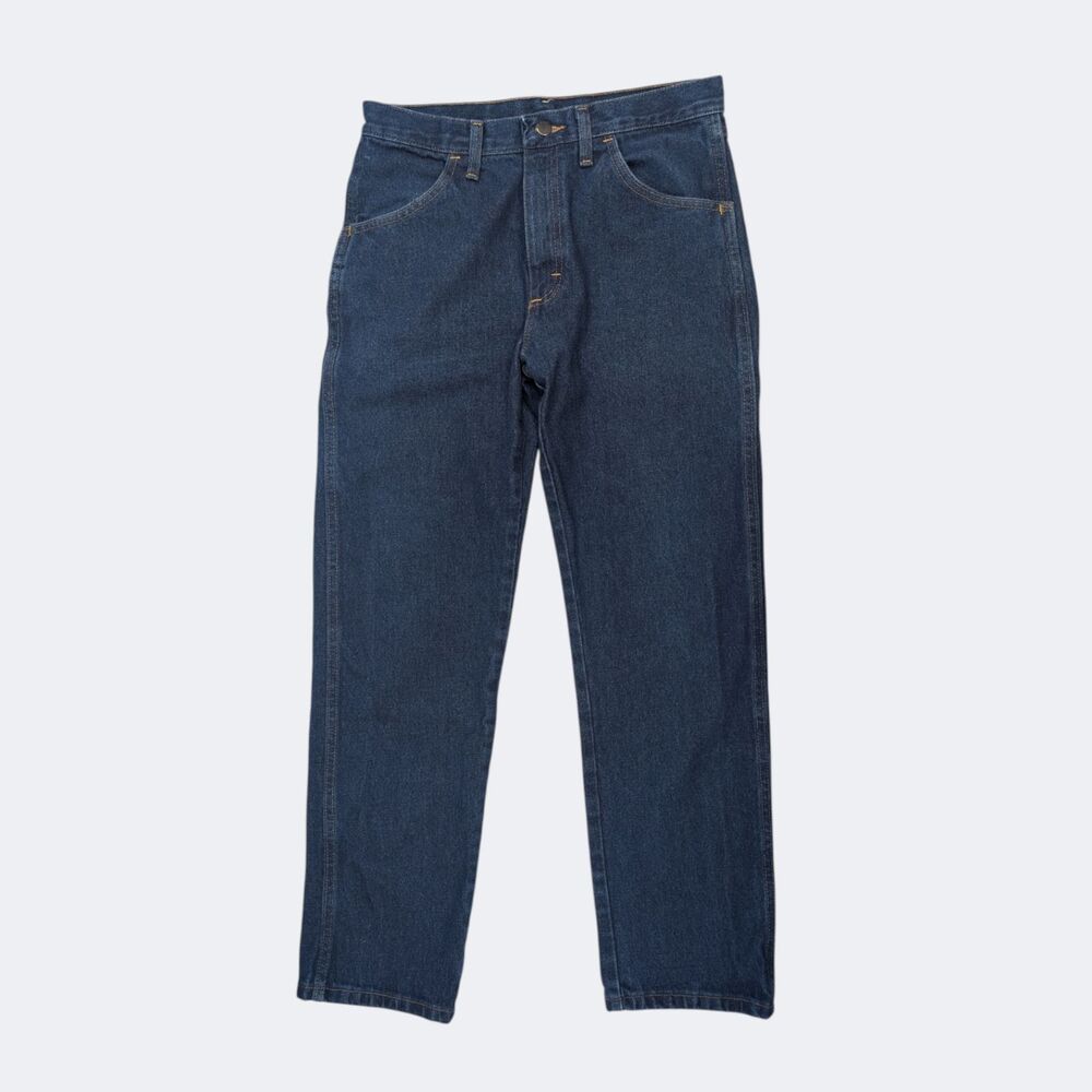 Rustler Straight Leg Jeans | Dark Wash | 31x30 | Vintage 90s Workwear NWOT